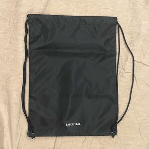 Balenciaga Nylon Drawstring Backpack